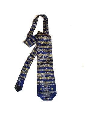 Museum Artifacts | Silk Music Sheet Note Tie